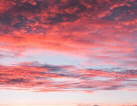 夕焼けのみらい